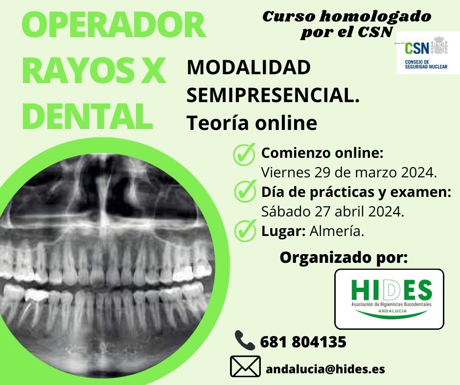 curso operador rayos online homologado