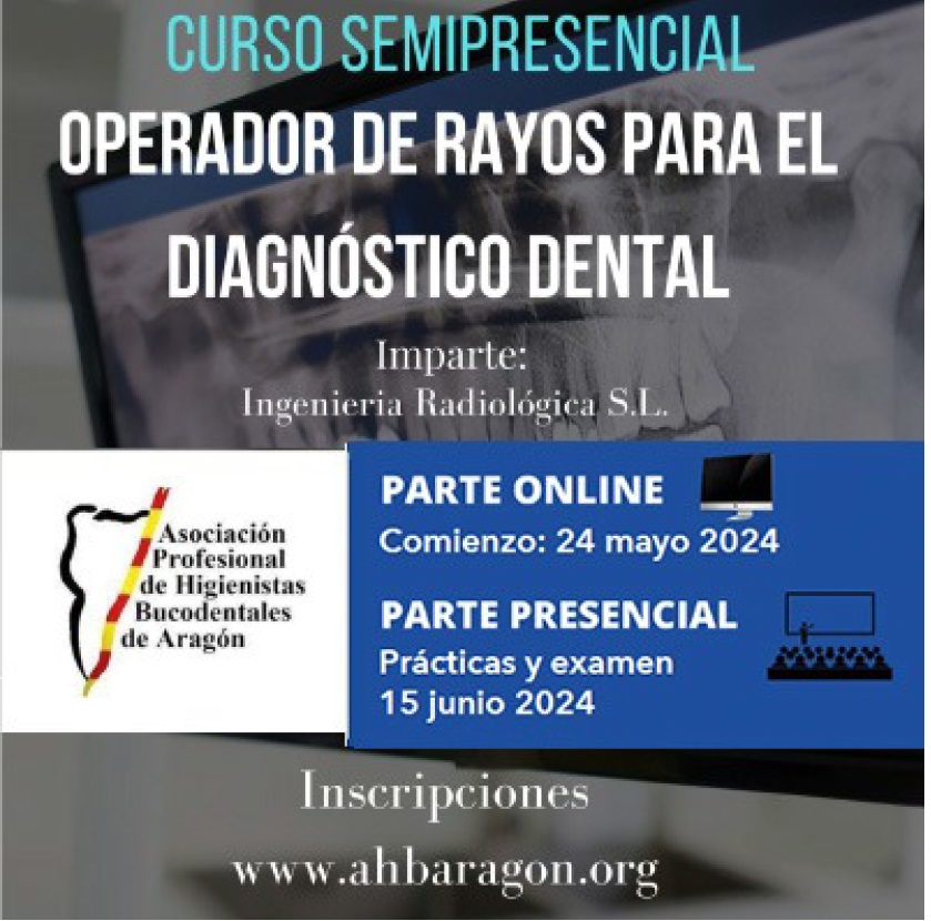 CURSO ONLINE OPERADOR DENTAL PARA HIGIENISTAS 2024