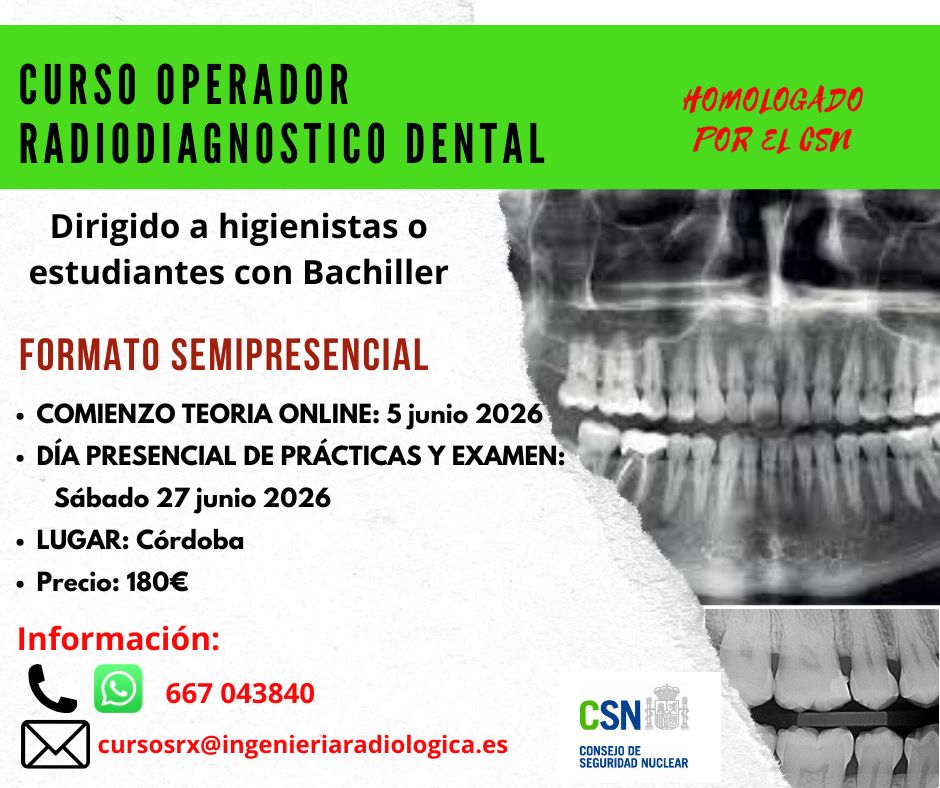 Curso operador dental rayos x