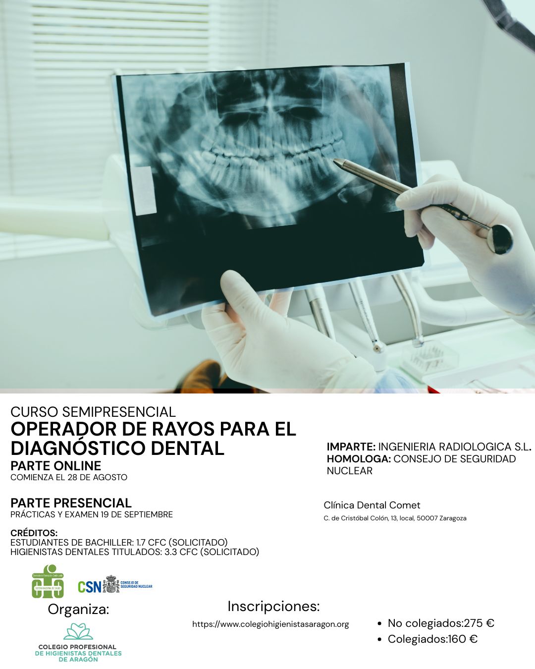curso operador dental homologado